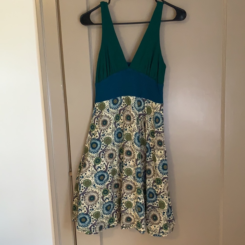 Colorful A-Line Dress